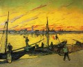 Barges à charbon Vincent van Gogh